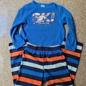 Lands' End Fleece Pajamas Set